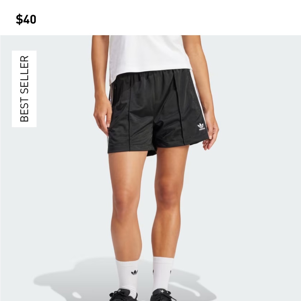 Adidas Black Athletic Shorts Lightweight Elastic Waist